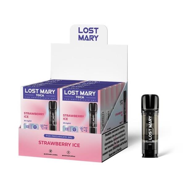 TOCA AIR POD 20MG STRAWBERRY ICE