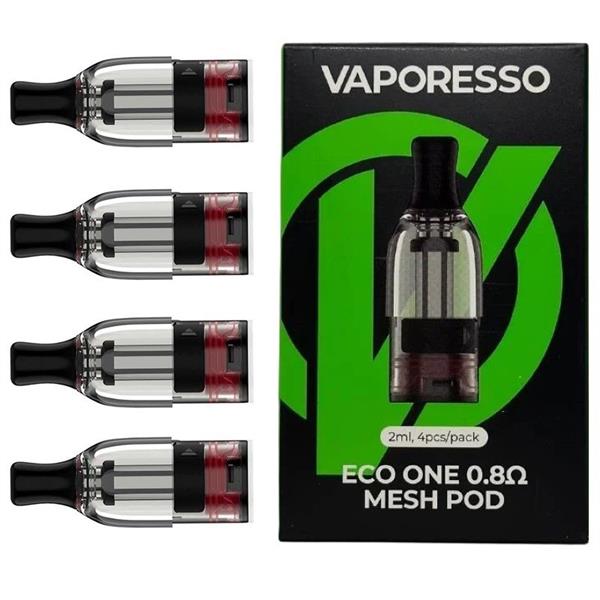 ECO ONE POD 4pcs - VAPORESSO 0.8 OHM