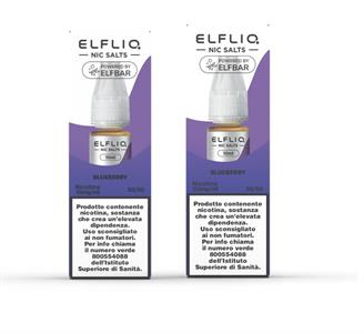 BLUEBERRY NIC SALT 20MG - ELFLIQ