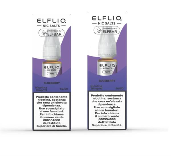 BLUEBERRY NIC SALT 20MG - ELFLIQ