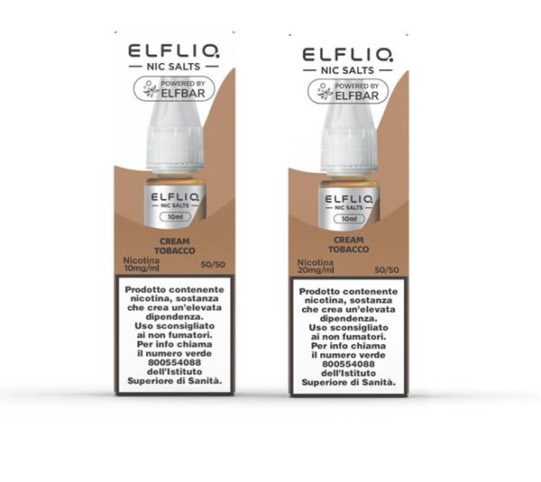 CREAM TOBACCO NIC SALT 20MG - ELFLIQ