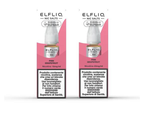 PINK GRAPEFRUIT NIC SALT 20MG - ELFLIQ