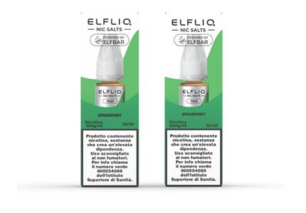 SPEARMINT NIC SALT 20MG - ELFLIQ