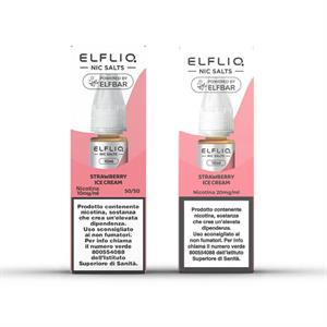 STRAWBERRY ICE CREAM NIC SALT 20MG - ELFLIQ