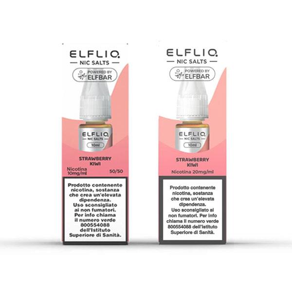 STRAWBERRY KIWI NIC SALT 20MG - ELFLIQ