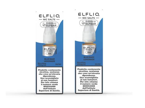 BLUE RAZZ LEMONADE NIC SALT 20MG - ELFLIQ