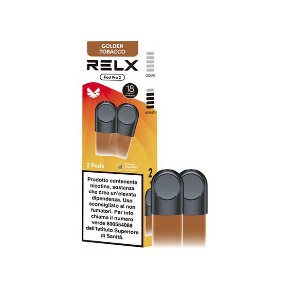 RELX POD - GOLDEN TOBACCO 18MG