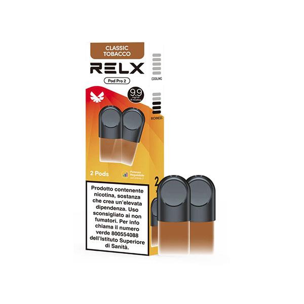 RELX POD PRO 2 - CLASSIC TOBACCO 9,9MG