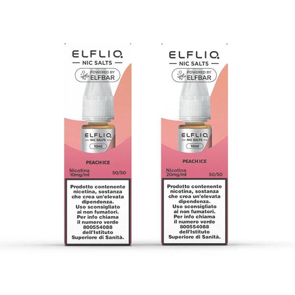 PEACH ICE NIC SALT 10MG - ELFLIQ