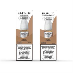 CREAM TOBACCO NIC SALT 10MG - ELFLIQ