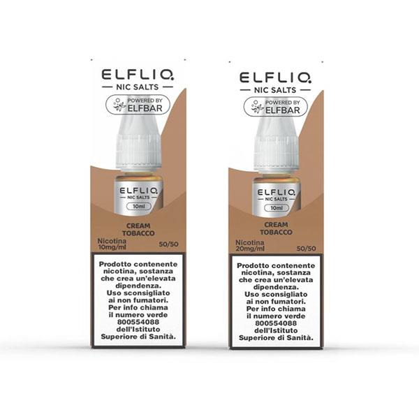 CREAM TOBACCO NIC SALT 10MG - ELFLIQ