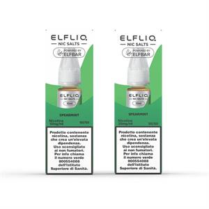 SPEARMINT NIC SALT 10MG - ELFLIQ