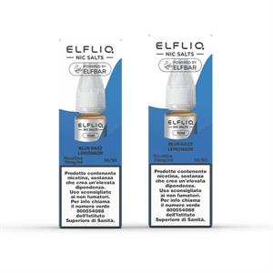 BLUE RAZZ LEMONADE NIC SALT 10MG - ELFLIQ