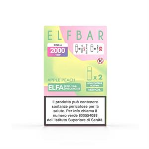 ELFA POD APPLE PEACH 0MG - ELFBAR
