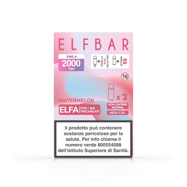 ELFA POD WATERMELON 0MG - ELFBAR