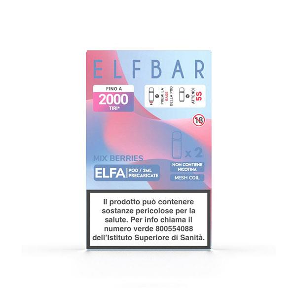 ELFA POD MIX BERRIES 0MG - ELFBAR