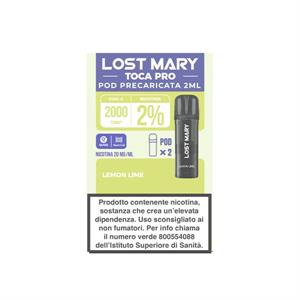 TOCA PRO POD LEMON LIME 20MG - TOCA