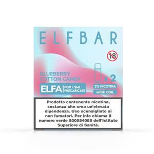 ELFA POD BLUEBERRY COTTON CANDY 20MG - ELFBAR