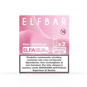 ELFA POD PINK LEMONADE 20MG - ELFBAR