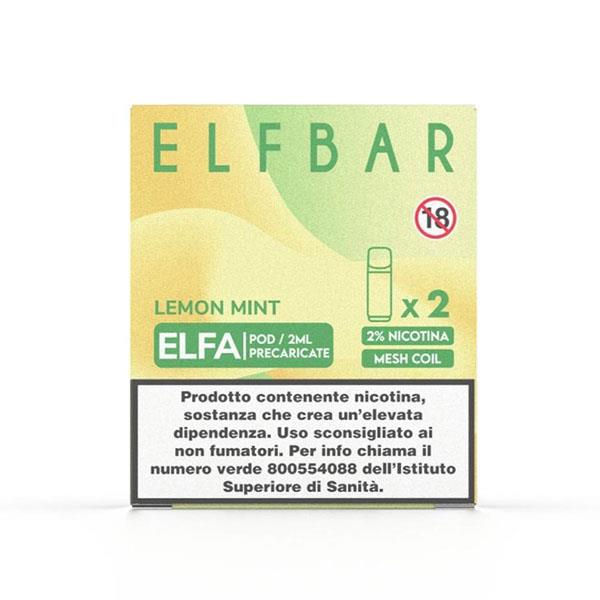 ELFA POD LEMON MINT 20MG - ELFBAR