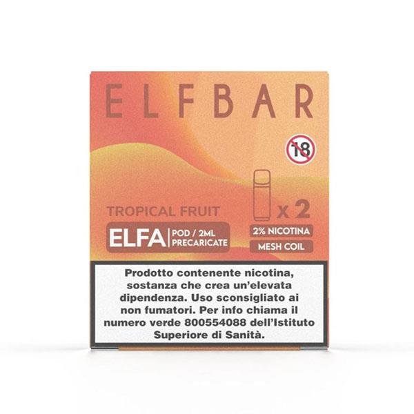ELFA POD TROPICAL FRUIT 20MG - ELFBAR