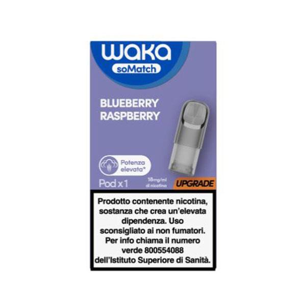 WAKA SOMATCH POD - BLUEBERRY RASPBERRY 18MG