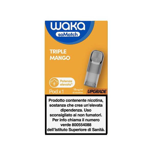 WAKA SOMATCH POD - TRIPLE MANGO 18MG