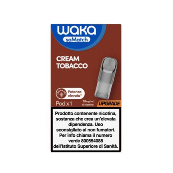 WAKA SOMATCH POD - CREAM TOBACCO 18MG