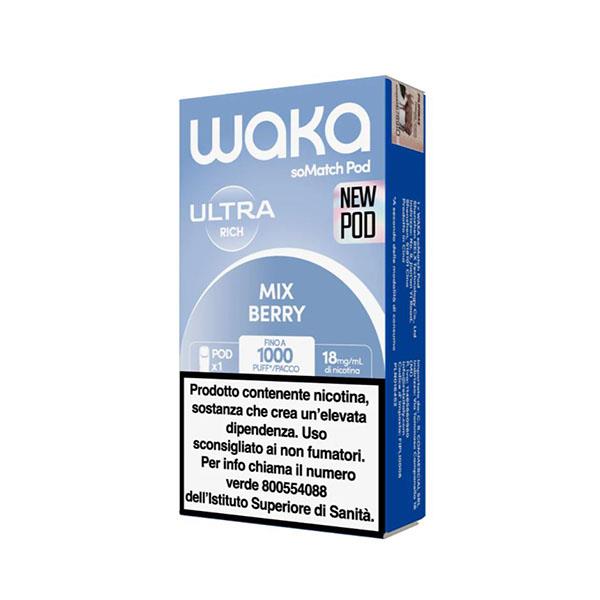 WAKA POD ULTRA - MIX BERRY 18MG