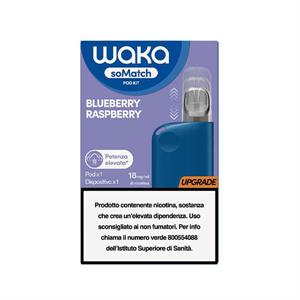 WAKA MINI KIT 1+1 - BLUEBERRY RASPBERRY 18MG