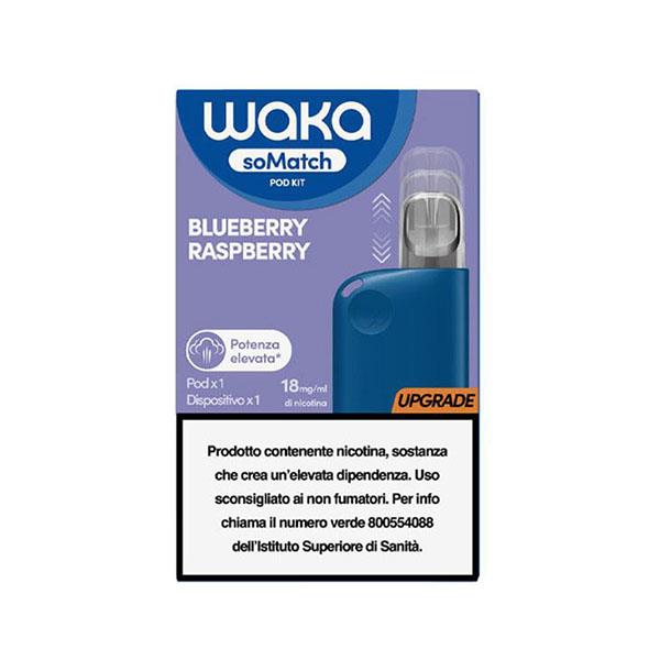 WAKA MINI KIT 1+1 - BLUEBERRY RASPBERRY 18MG