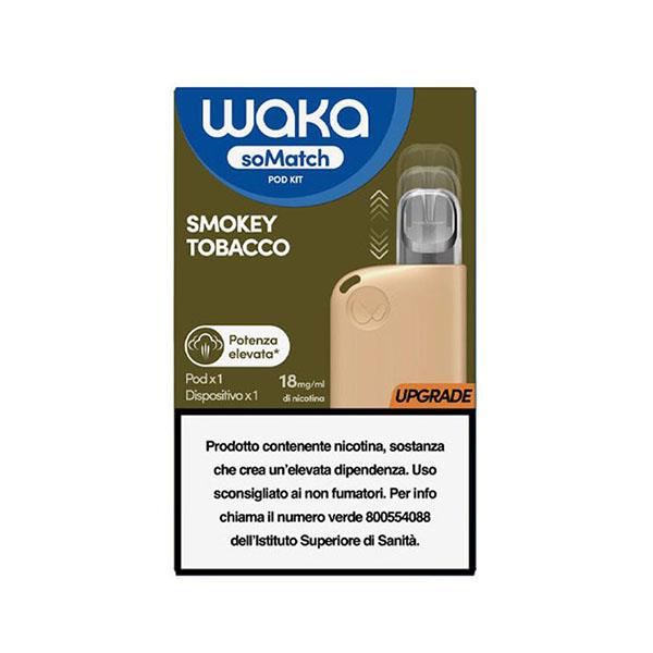 WAKA MINI KIT 1+1 - SMOKEY TOBACCO 18MG