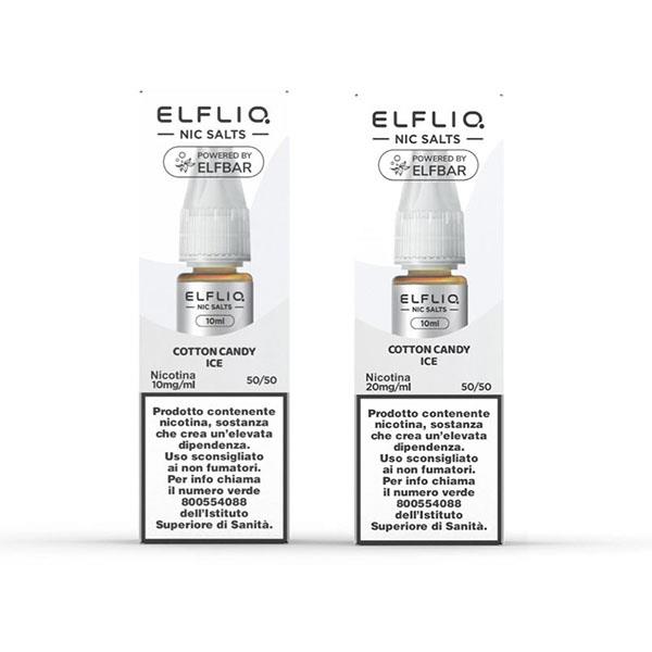 COTTON CANDY NIC SALT 10MG - ELFLIQ