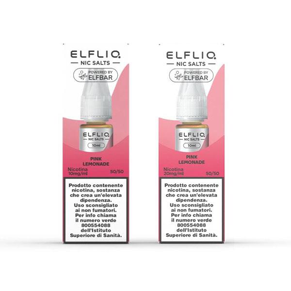 PINK LEMONADE NIC SALT 10MG - ELFLIQ