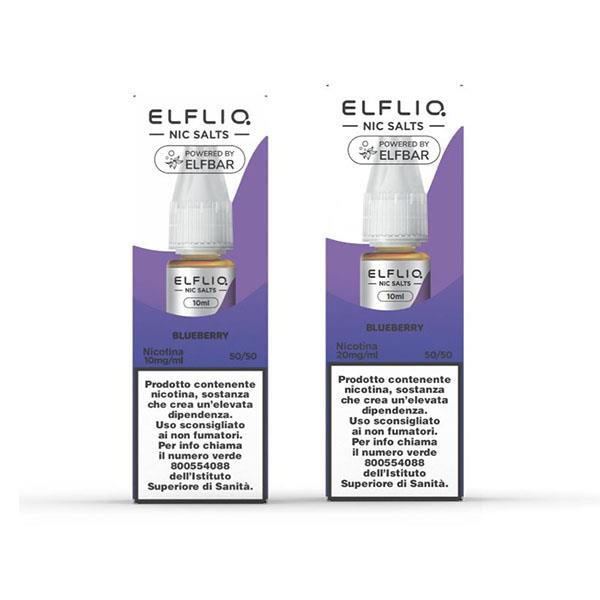 BLUEBERRY NIC SALT 10MG - ELFLIQ