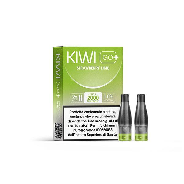 KIWI GO + POD - STRAWBERRY LIME 10