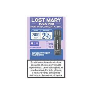 TOCA PRO POD BLUEBERRY SOUR RASPBERRY 20MG - TOCA