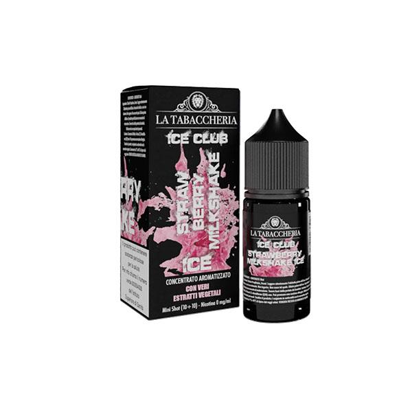 STRAWBERRY MILKSHAKE ICE - Aroma 10+10 - ICE CLUB