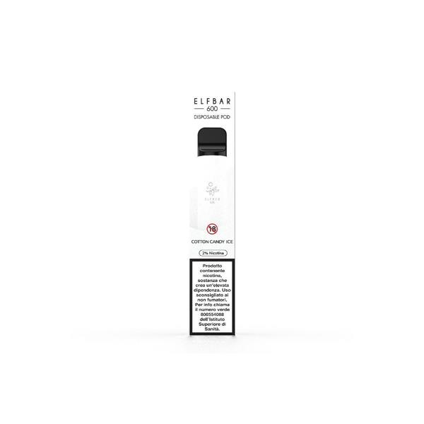 ELFBAR E600 COTTON CANDY ICE 20MG