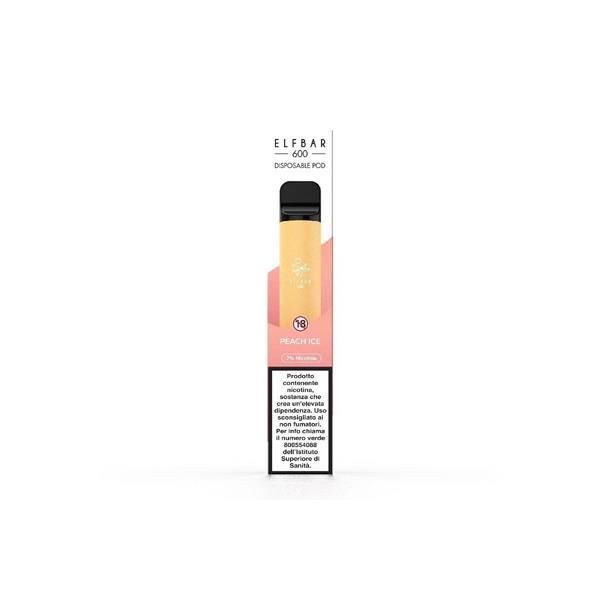 ELFBAR E600 PEACH ICE 20MG