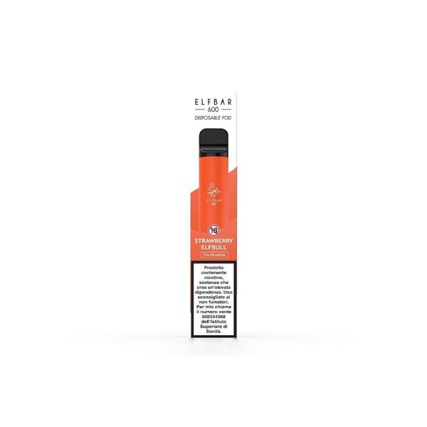 ELFBAR E600 STRAWBERRY ELFBULL 20MG