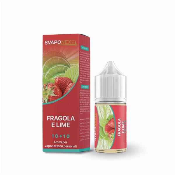 SVAPONEXT - 10+10 FRAGOLA E LIME
