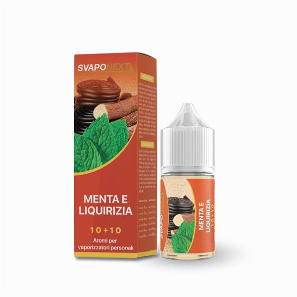 SVAPONEXT - 10+10 MENTA E LIQUIRIZIA