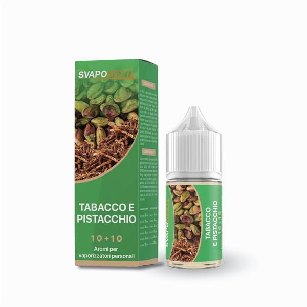 SVAPONEXT - 10+10 TABACCO E PISTACCHIO