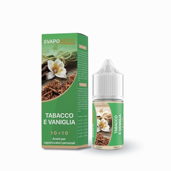 SVAPONEXT - 10+10 TABACCO E VANIGLIA